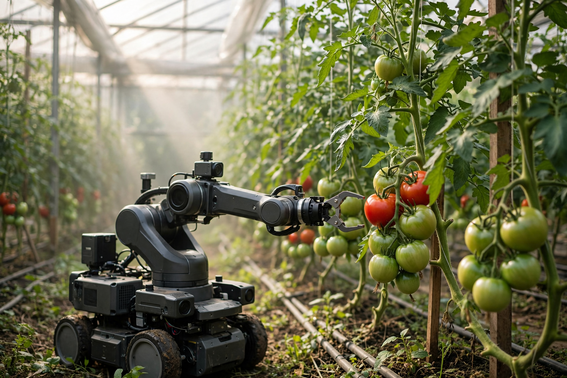 Robotlar Domates Hasadını Daha Verimli Öğreniyor